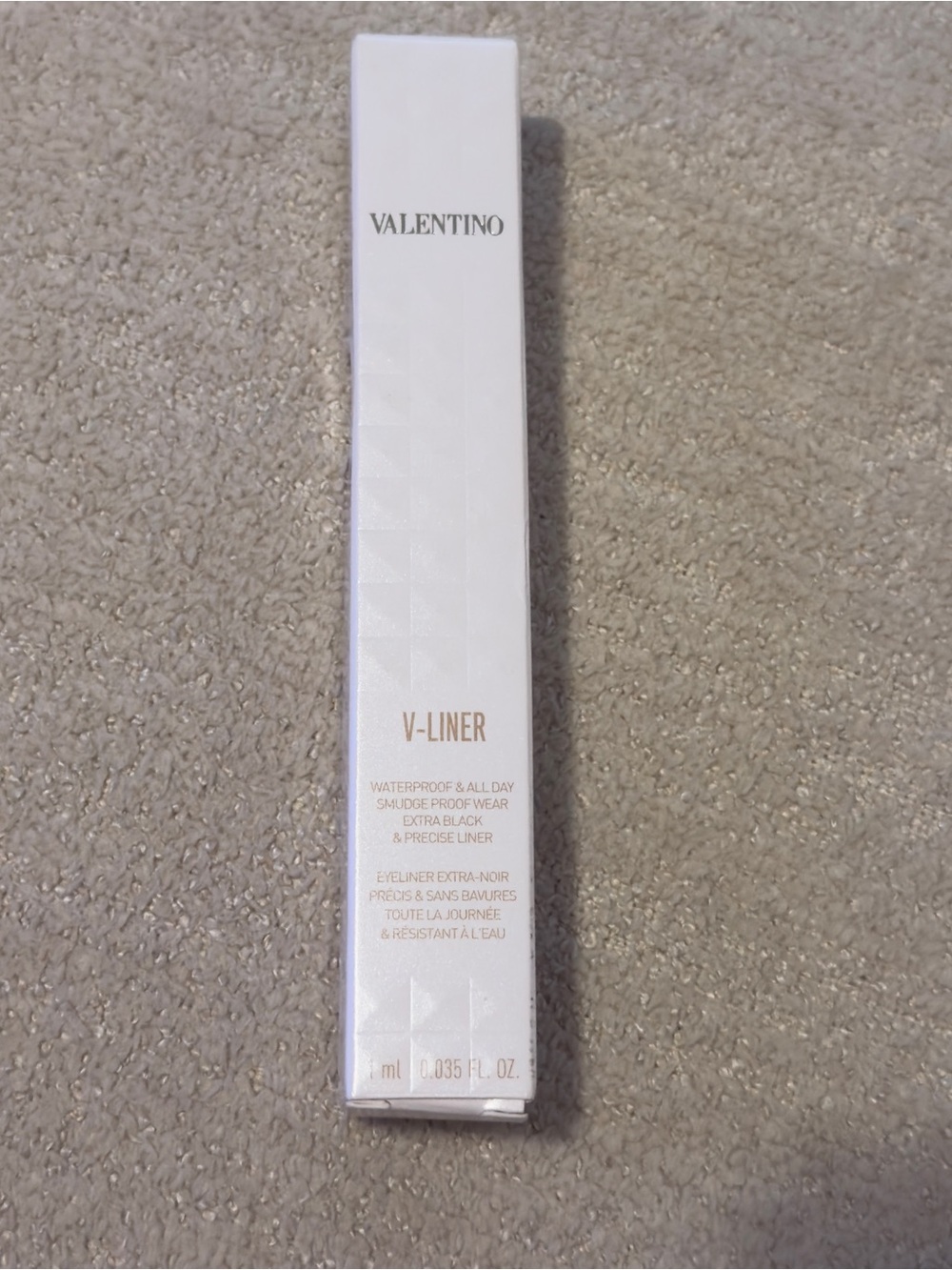 Valentino V-Liner Waterproof Eyeliner — Black